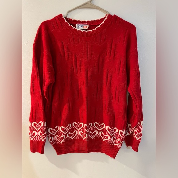 Vintage America Pride Acrylic made in the USA women’s size large sweater - Picture 1 of 5